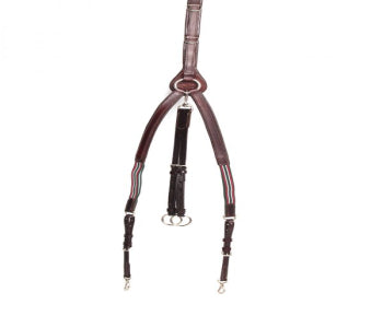 PEITORAL 5 PONTAS C/ ELASTICO IMPORTADO+ MEIO MARTINGAL